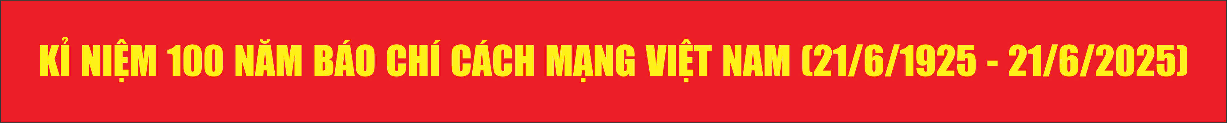 banner trên đầu