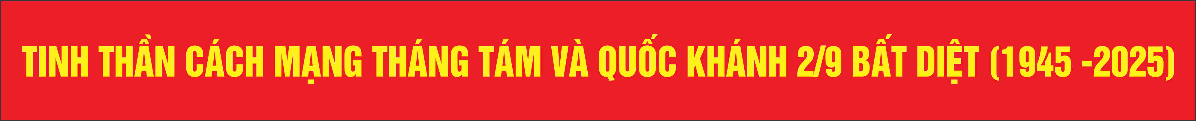 banner trên đầu
