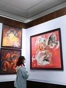 Paintings of Vietnamese, RoK artists on display