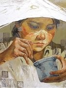 Lim Khim Katy - Nữ họa sĩ của những nỗi đau đời thường