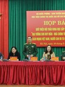 Họp báo giới thiệu Hội thảo khoa học về Đại tướng Chu Huy Mân