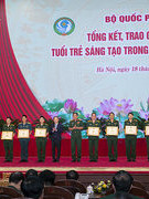 Giải thưởng chắp cánh cho các tài năng trẻ Quân đội