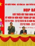 Hội thảo cấp quốc gia kỉ niệm 80 năm Ngày thành lập Quân đội nhân dân Việt Nam