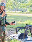 Trên thao trường miền Đông