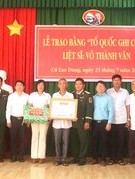 Người liệt sĩ đất Cù Lao Dung