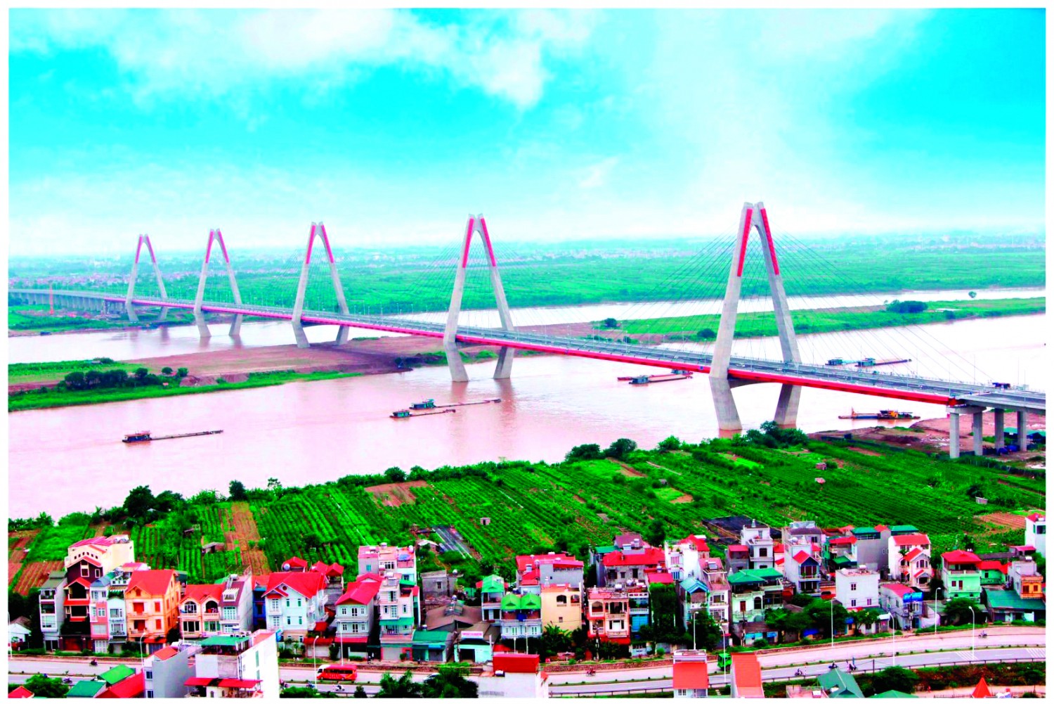 Toan canh cau Nhat Tan Cung cap IHI Infrastructure System Co Ltd