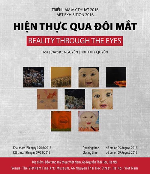 Exhibition Reality through the Eyes nguyen dinh duy quyen