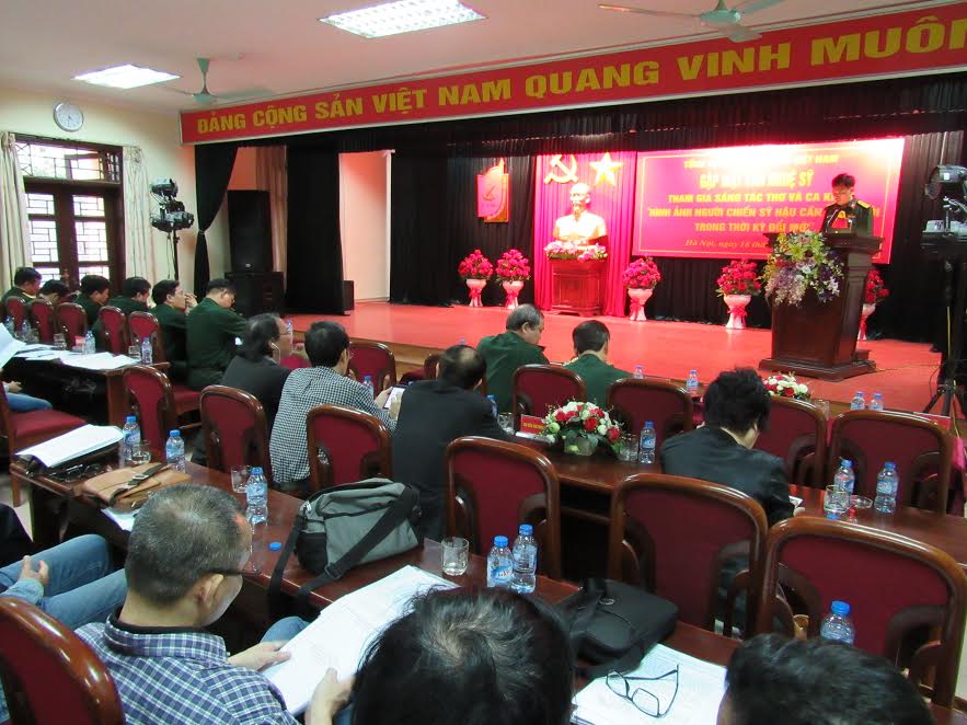 Gặp mặt văn nghệ sĩ sáng tác về “Hình ảnh người chiến sĩ Hậu cần Quân đội trong thời kì đổi mới”