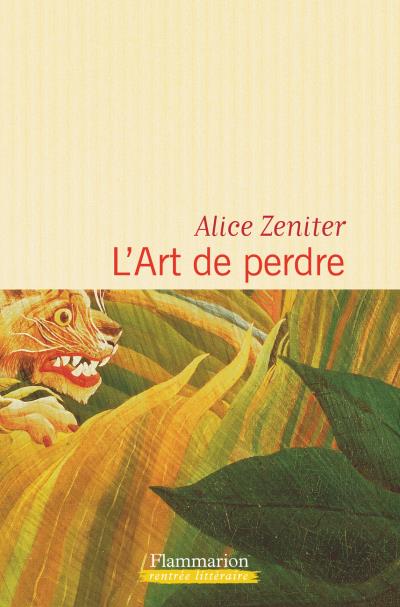 Bìa tiểu thuyết L'art de perdre